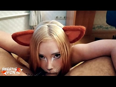 ❤️ E folo e Kitsune le titi ma le cum i lona gutu ia matou ❌️